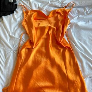 Motel Rocks Bold Orange Fabric